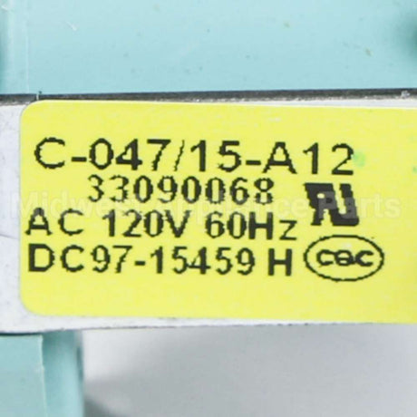 DC97-15459H Samsung Valve Water;Ac110-127V,Rubber Sealing, 4