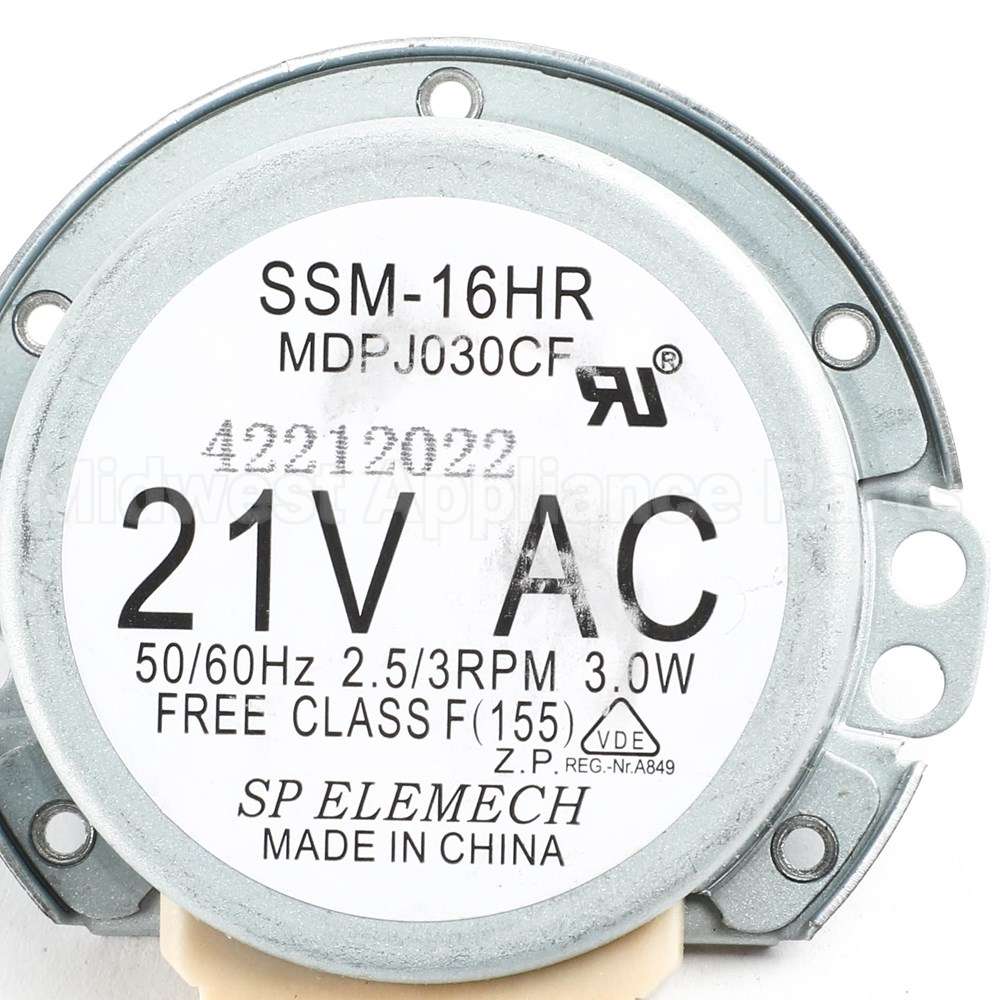DE31-10172D Samsung Motor Ac Drive;Me6000A,Ssm-16Hr,8Pole,21