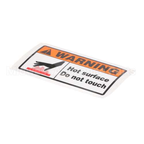 DECAL Equipex Decal, Caution Hot