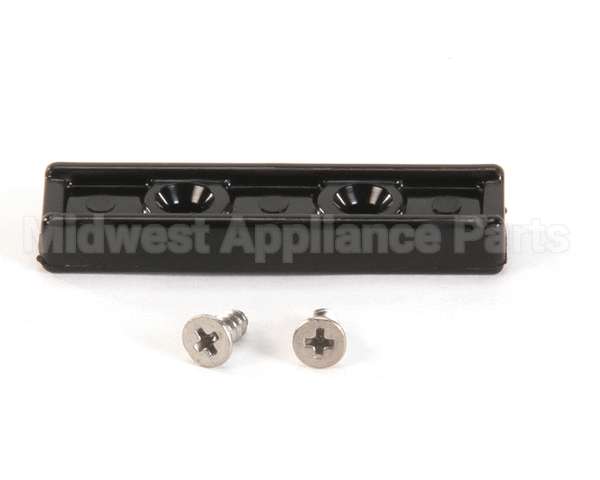 DG0012 Bki Door Guide, #1124 Black Rect