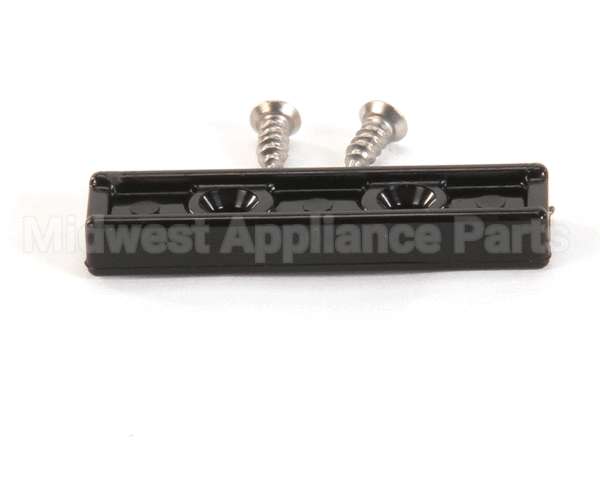 DG0012 Bki Door Guide, #1124 Black Rect