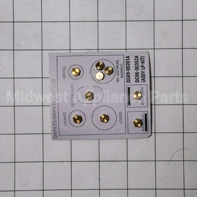 DG96-00352A Samsung Assy Lp Kit;Nx58H9500Ws,Slide In,Nx9000H