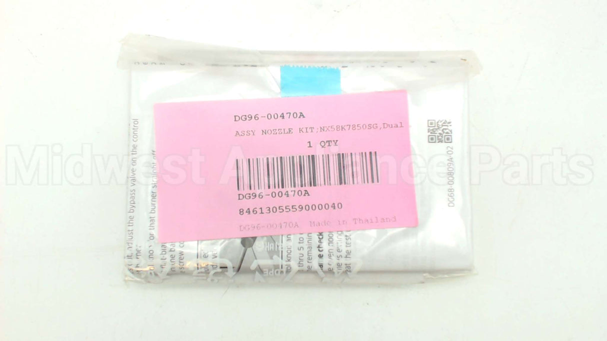 DG96-00470A Samsung Assy Nozzle Kit;Nx58K7850Sg,Dual Door