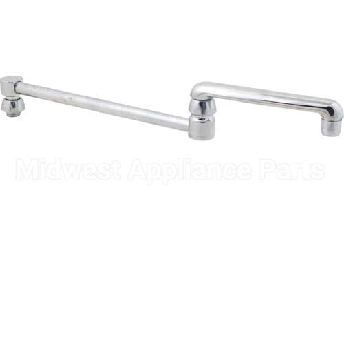 DJ18JKABCP Compatible Chicago Faucet Spout, Double Jointed, Chicago