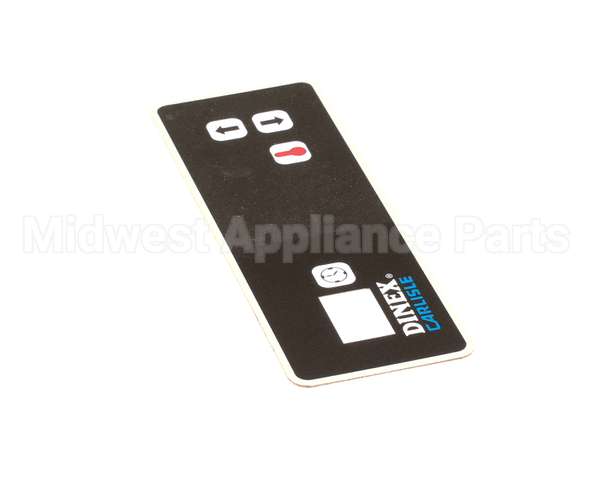 DX183120431 Dinex Control Panel Overlay