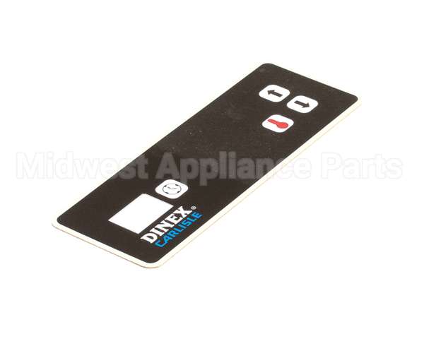 DX183120431 Dinex Control Panel Overlay