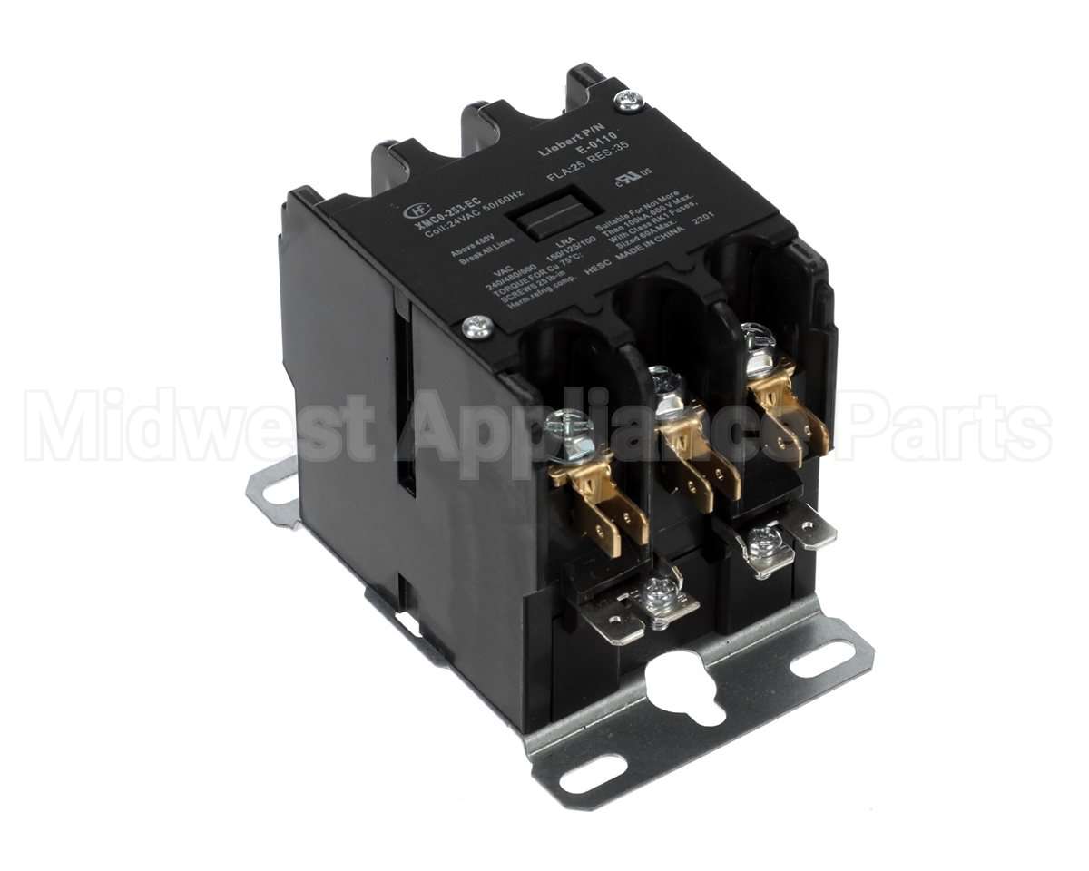 E-0110S Liebert 24V Coil 3P 25/30Amp Cont