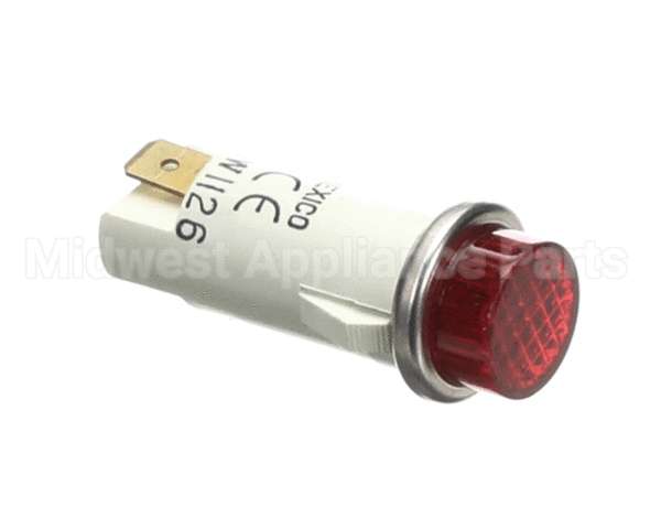 E-6-32 H&K International Pilot Light,250V 1/3Watt, Red,
