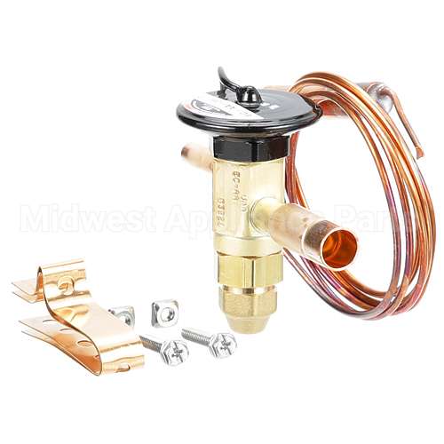 EC-AA-JW Compatible Sporlan Expansionvalve, Thrmstc 1/4 In, 1/2 Out, 60 Cap