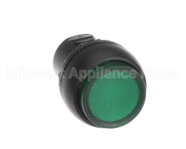 EL01-0006 Picard Ovens Green Plastic Pushbutton With