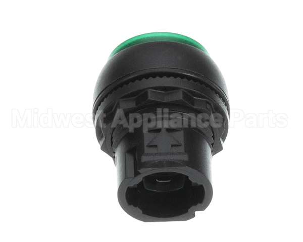EL01-0006 Picard Ovens Green Plastic Pushbutton With