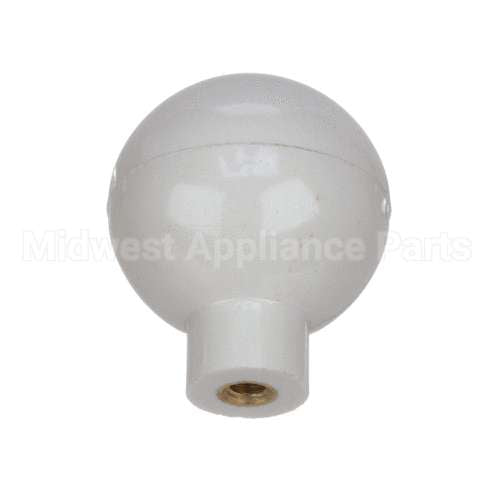 F0264 Frosty Factory Knob, Faucet, White
