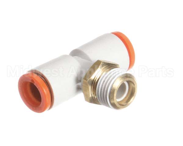 F038 Edlund Fitting,1/4Od Push In Brch Tee