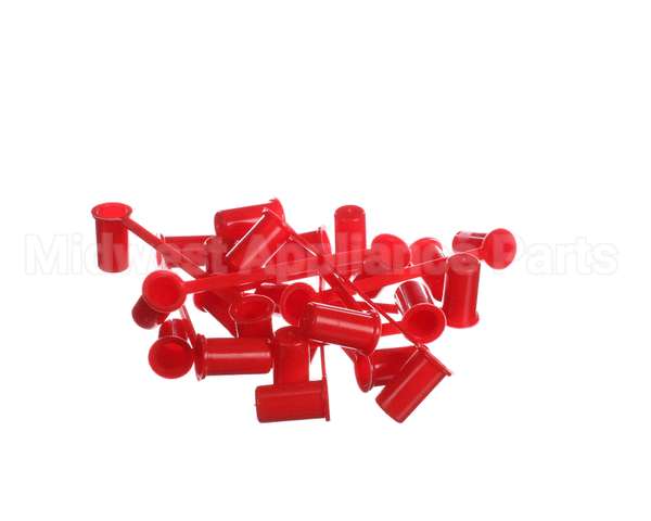 F2265-BAG Edhard Spout Closure, Red, 12Pk