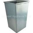 FG356700GRAY Compatible Rubbermaid Trashliner, Rigid, Grey, 35G, Trash Station