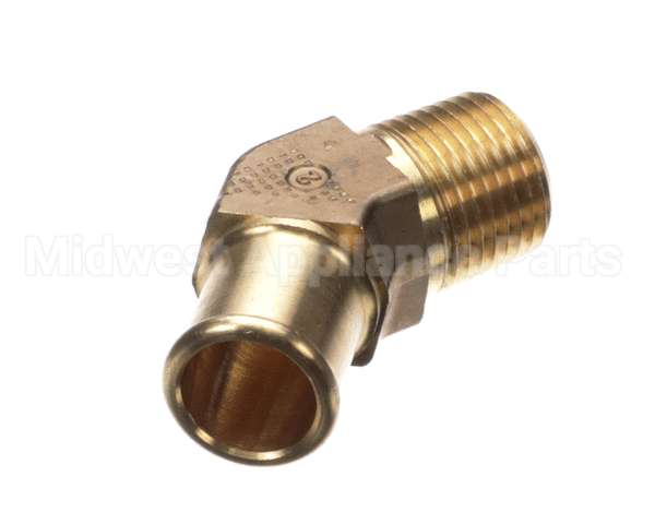 FP-091-09 Vulcan Hart Fitting, Hose 3/4 Hose To 1/2, Mpt Brass