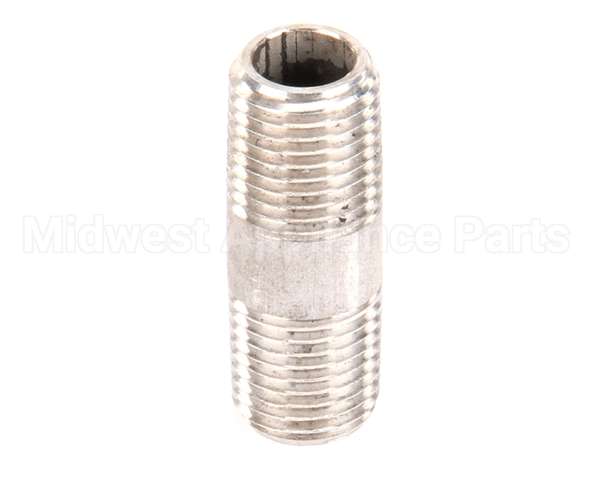 FT0234 Bki Nipple, 1/4 X 1 1/2, Ss 304