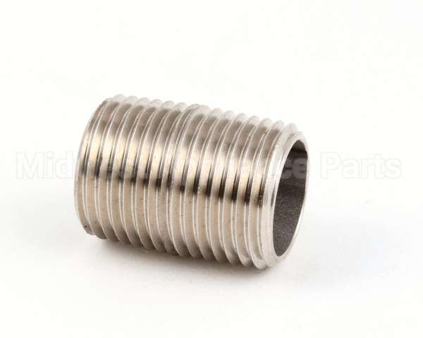 FT0235 Bki Nipple, 1/2 X C, Ss 304