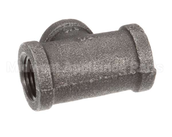 FT0538 Bki Tee, 1/2 X 1/2 X 3/8, Black