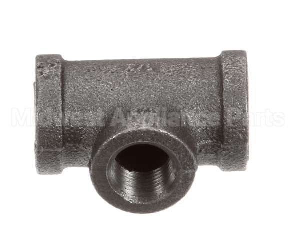 FT0538 Bki Tee, 1/2 X 1/2 X 3/8, Black