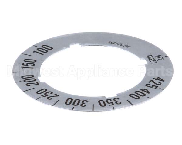 G02725-29 Cleveland Dial Insert (100F-425F) Up To