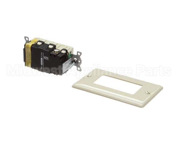 GFRST20I Hubbell Lighting Ivory 20 Amp Rectavcle Gfi