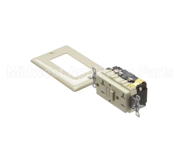 GFRST20I Hubbell Lighting Ivory 20 Amp Rectavcle Gfi