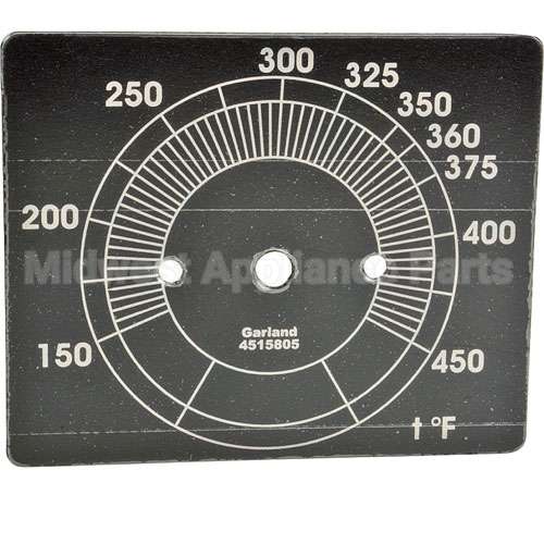 GL4515805 Compatible Garland Dial Scale Deg F 450