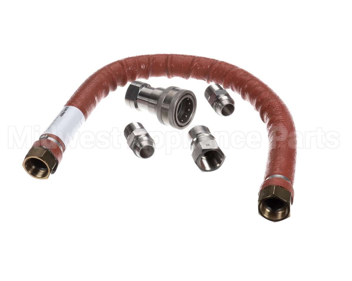 H100BIP2Q36 Dormont Steam Connector, 1 Dia., 36 L, 2-Way Qd
