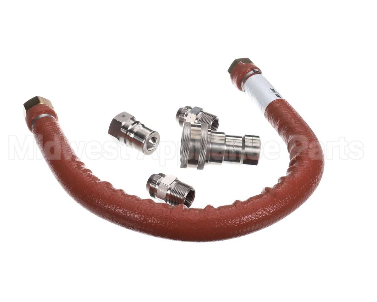 H100BIP2Q36 Dormont Steam Connector, 1 Dia., 36 L, 2-Way Qd