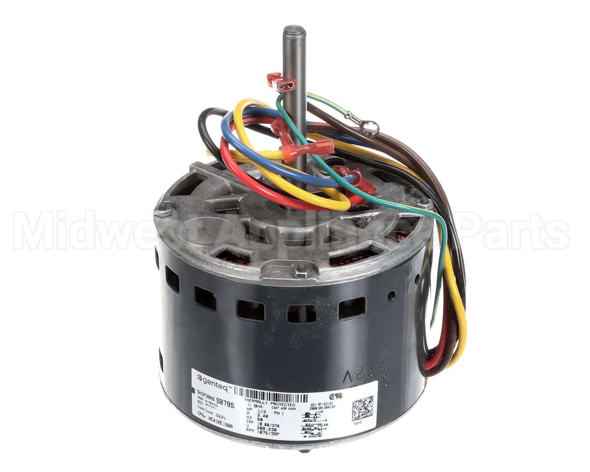 HC41AE198 Bryant Payne 208-230V1Ph 1/3Hp 1075 Rpm 3Speed