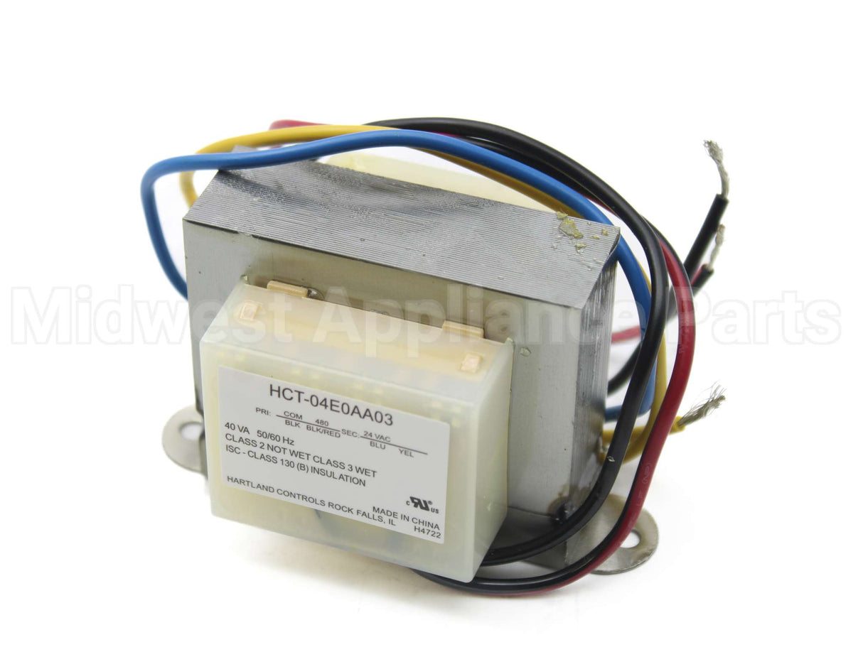 HCT-04E0AA03 Hartland Controls 480V Pri 24V Sec.40Va Transfor