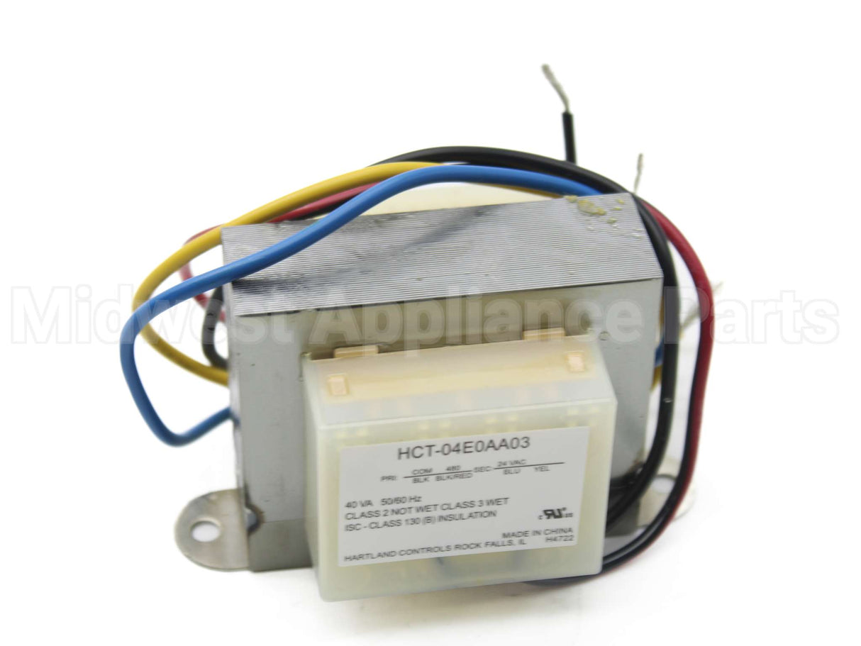 HCT-04E0AA03 Hartland Controls 480V Pri 24V Sec.40Va Transfor