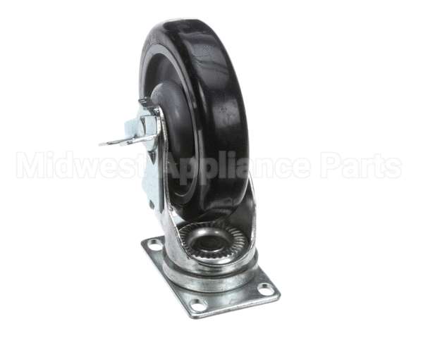 HD CST1701 Randell Caster, 6 O/A Swivel W/Brake Cmp