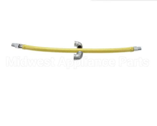HG-2C-24 T&S Brass Gas Hose Free Spin Fittings 12 Npt 2