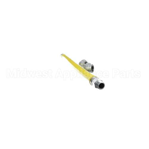 HG-2D-24 T&S Brass Gas Hose, Free Spin Fittings, 3/4 Npt, 2