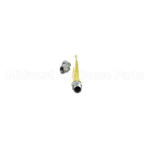 HG-2D-24 T&S Brass Gas Hose, Free Spin Fittings, 3/4 Npt, 2