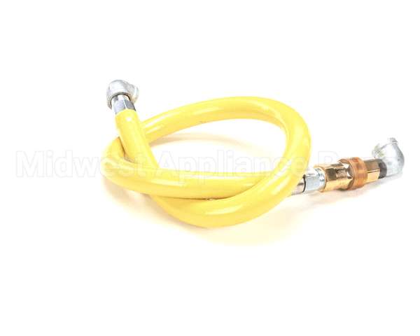HG-4D-48 T&S Brass Gas Hose W/Quick Disconnect, 3/4 Npt, 48