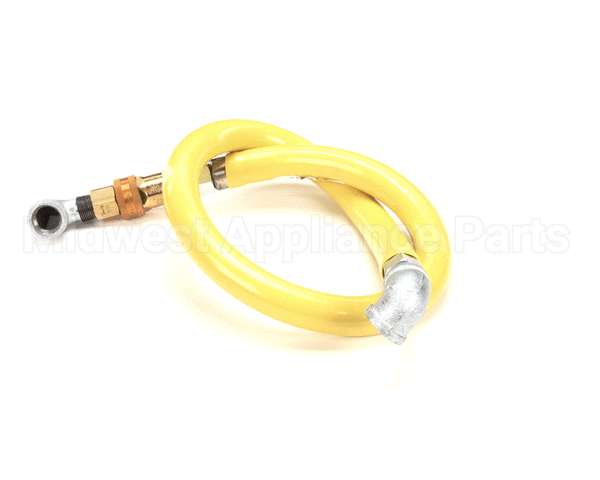 HG-4D-48 T&S Brass Gas Hose W/Quick Disconnect, 3/4 Npt, 48