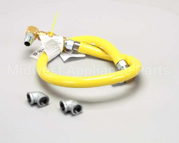 HG-4D-60 T&S Brass Gas Hose W/Quick Disconnect, 3/4 Npt, 60