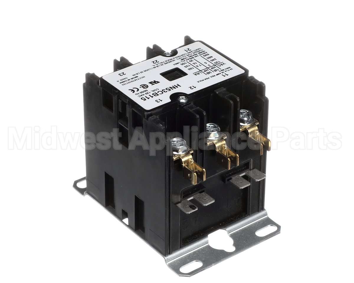 HN53CB115 Carrier 3Pole 25Amp 120Volt Contactor