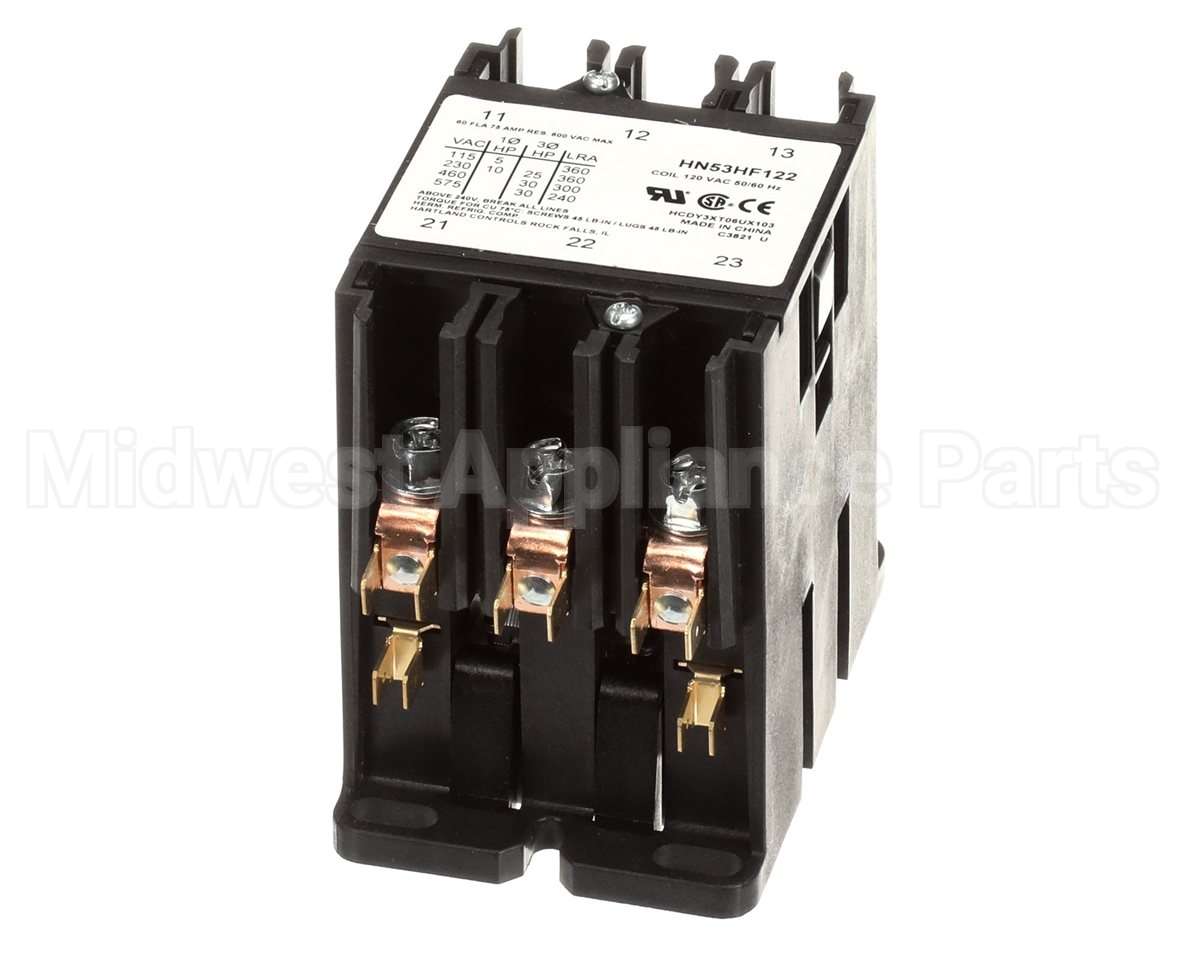 HN53HF122 Bryant Payne Contactor 60Amp 120V Coil