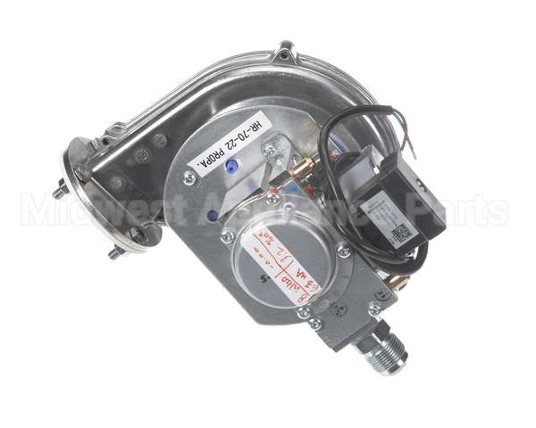 HR11-0005-A Hot Rocks Oven Burner Blower Propane 230Vac Hr-70-22 (G