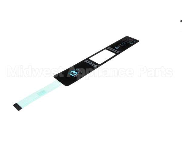 I3-9247 Turbochef Keypad, Membrane Switch, I3 Black