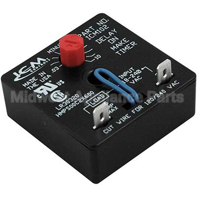 ICM102F ICM Controls 10Minadjdelay/Make 6"Wireterm
