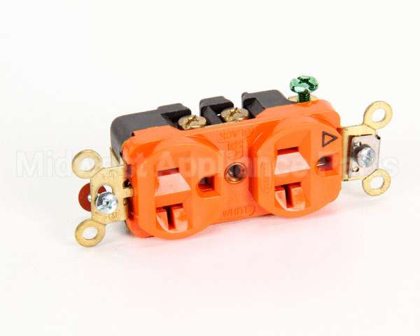 IG5362 Hubbell Lighting Dplx Rcpt Iso Grd 20A