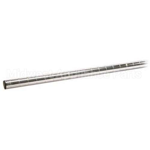 IMI63UP Compatible Intermetro Post, Caster, 63", Chromepltd