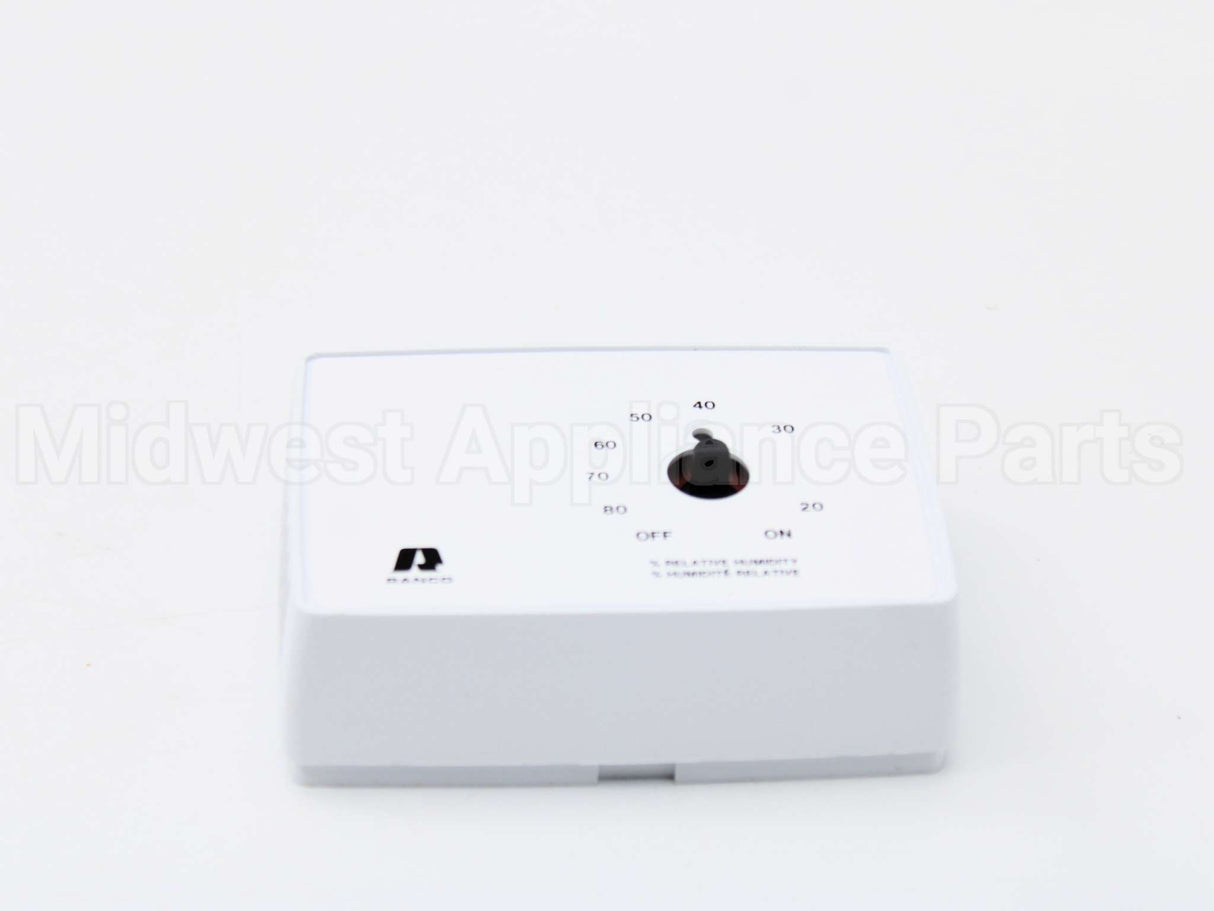 J10-809W Ranco 24V White Dehumidistat,20/80%