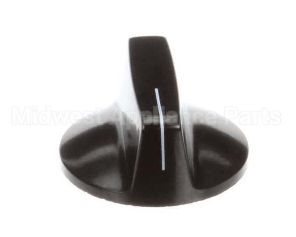 K0053 Bki Knob, 1 1/2 Dia. With Indicator, 3/4 Hei