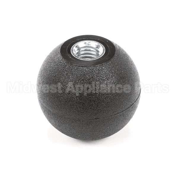 K0202 Compatible BKI Knob, Spherical, Black, 1.88"D